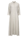 NÜ CAITLIN Langes Kleid Kleider 112 Bone