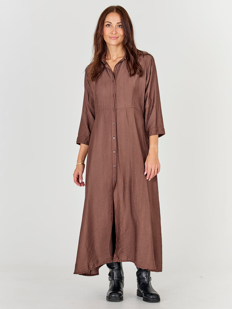 NÜ Caitlin Tunic Dress Kleider 289 Brown