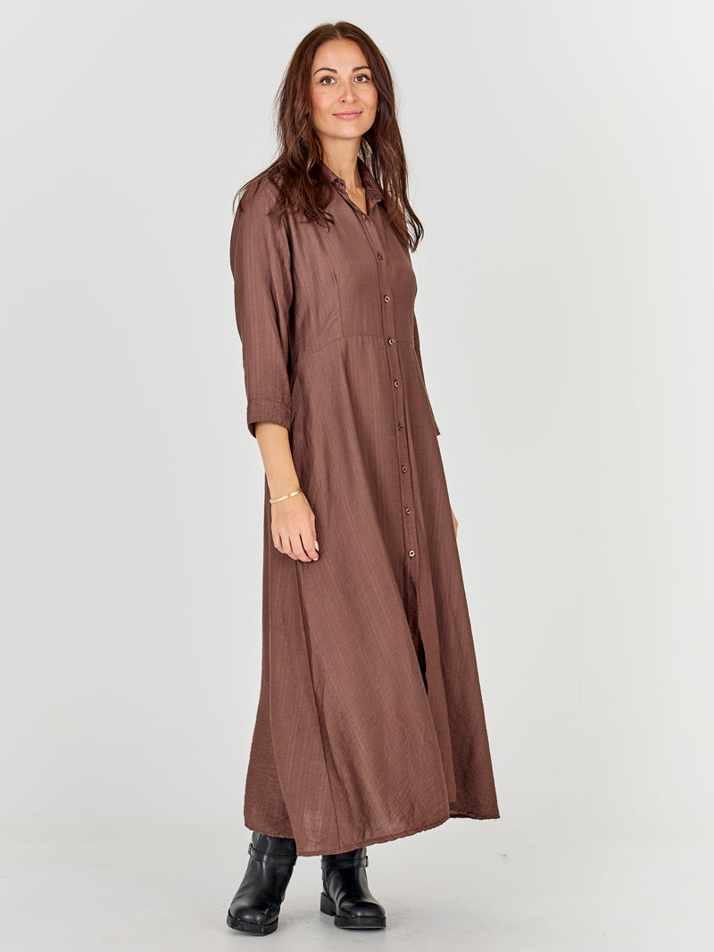 NÜ Caitlin Tunic Dress Kleider 289 Brown
