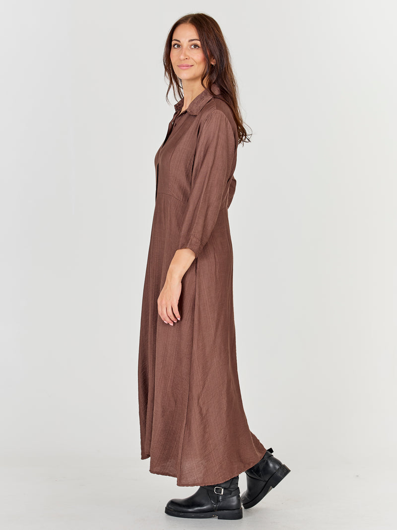 NÜ Caitlin Tunic Dress Kleider 289 Brown
