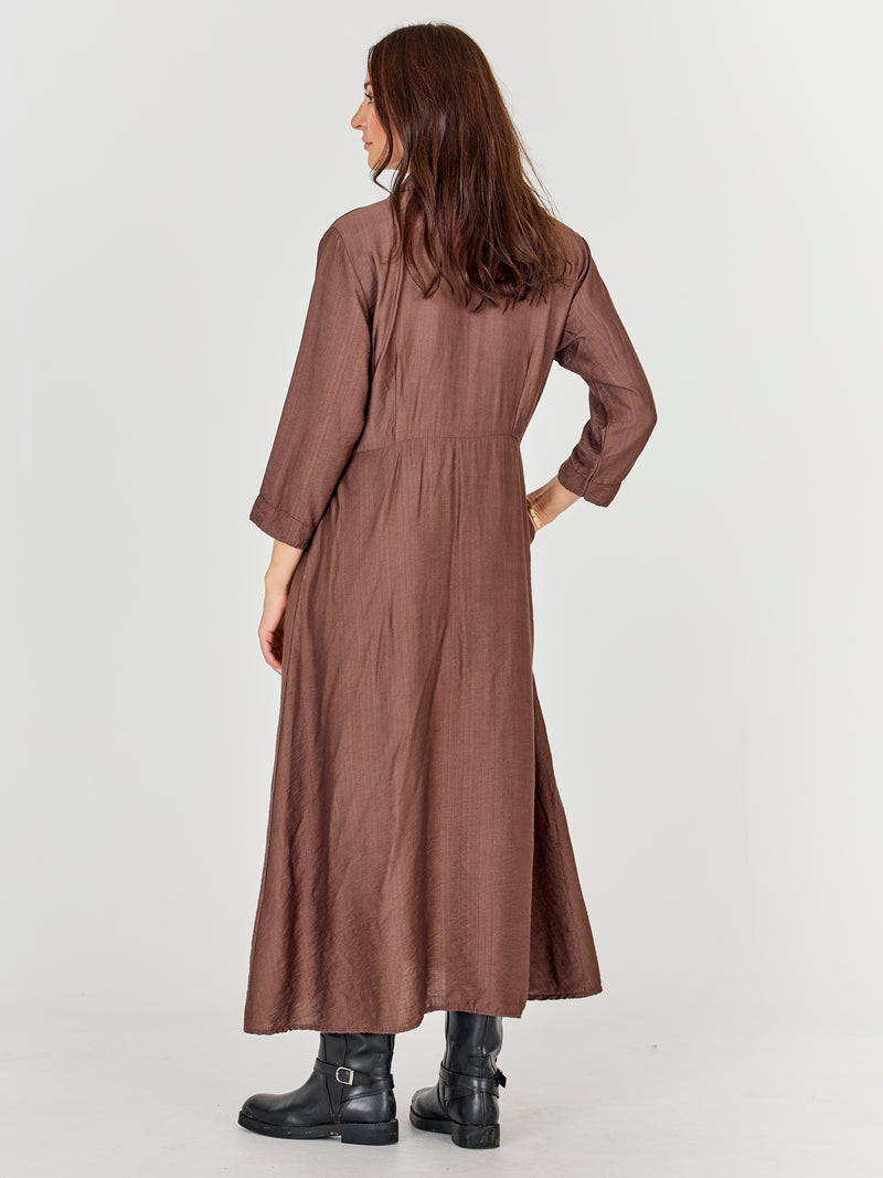 NÜ Caitlin Tunic Dress Kleider 289 Brown