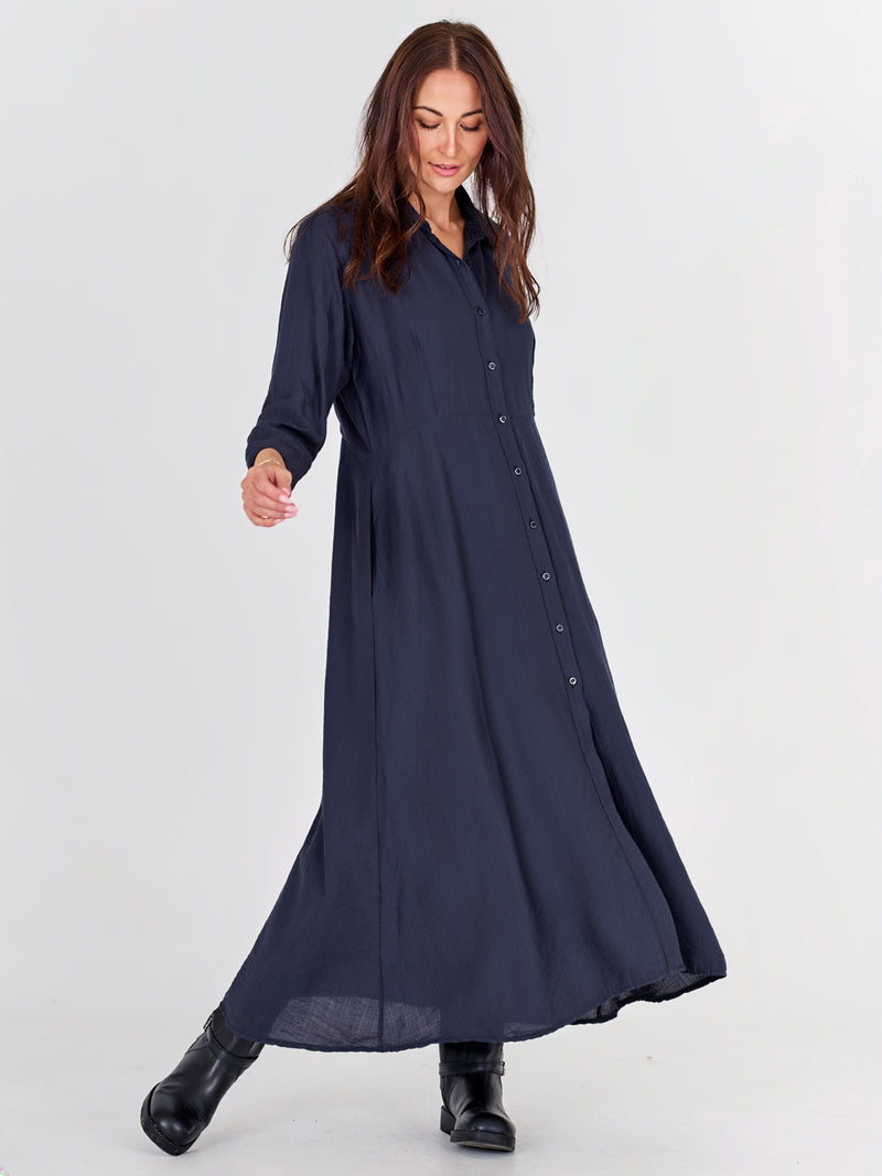 NÜ Caitlin Tunic Dress Kleider 476 Navy