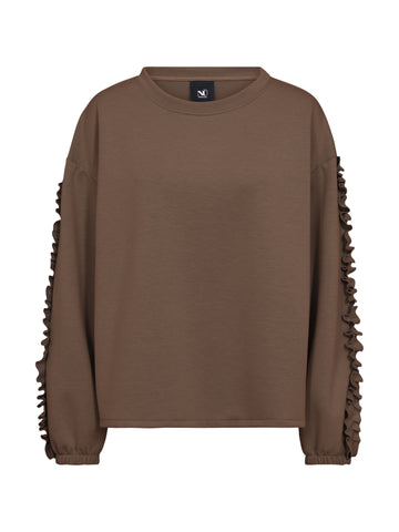 NÜ Camille Bluse Blusen 289 Brown Mix