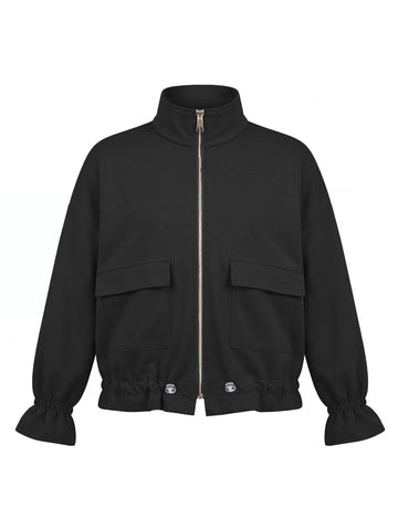 NÜ Camille Cardigan Cardigans Schwarz mix