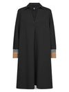 NÜ Camille Kleid Kleider Schwarz mix