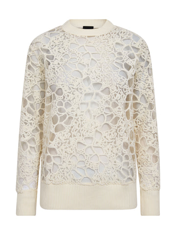 NÜ Celeste Blouse knit Blusen 110 Creme