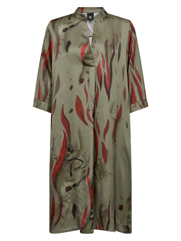NÜ Cilje Tunika-Kleid Kleider 393 Army Mix