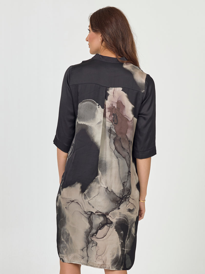 NÜ Cilje Tunika-Kleid Kleider 003 Print