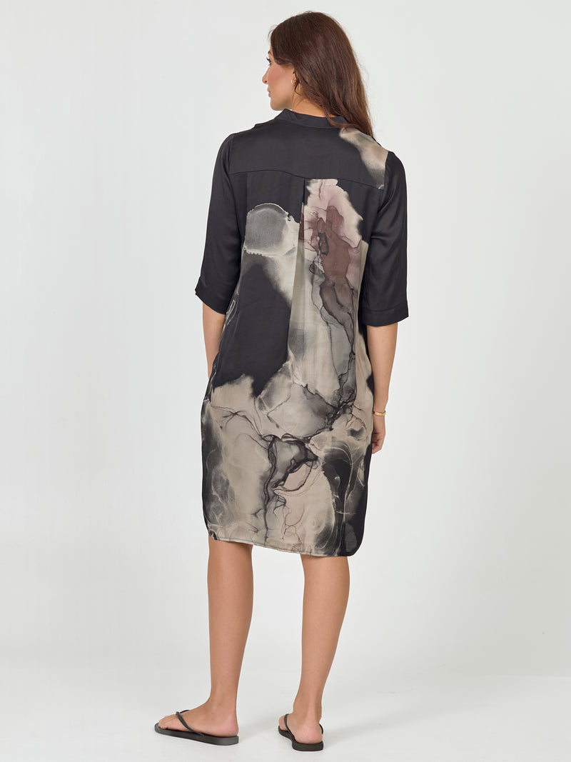 NÜ Cilje Tunika-Kleid Kleider 003 Print