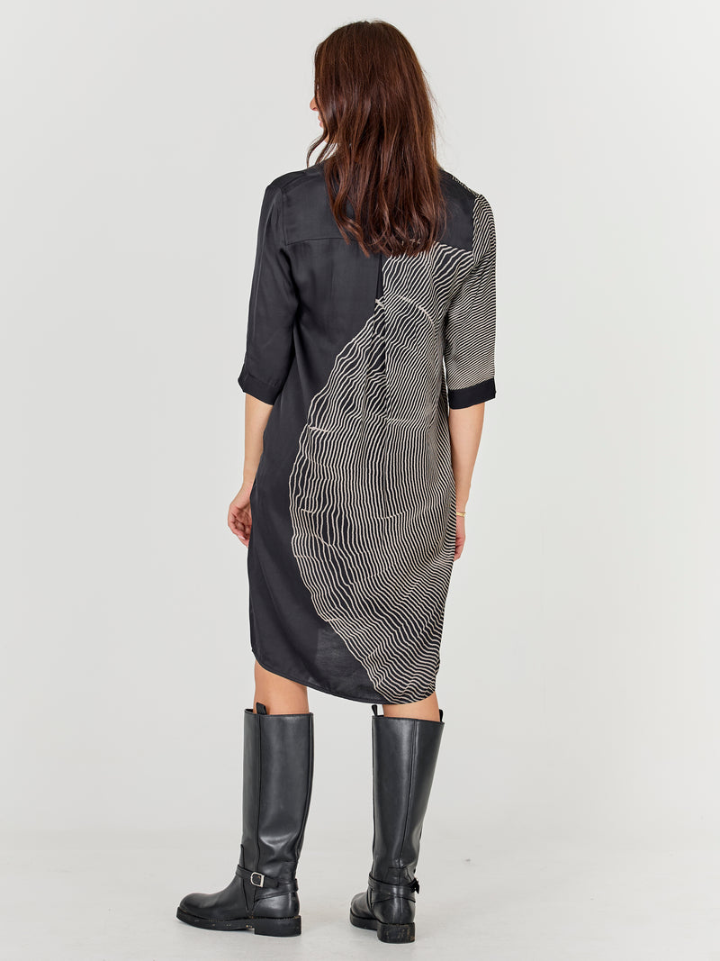 NÜ Cilje Tunika-Kleid Kleider 005 Print