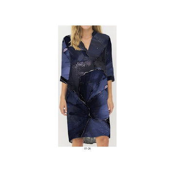 NÜ Cilje Tunika-Kleid Kleider 016 Print