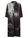 NÜ Cilje Tunika-Kleid Kleider 289 Brown Mix