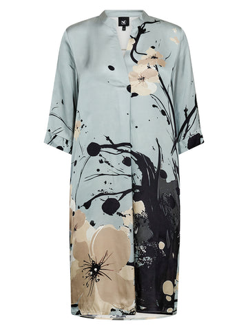 NÜ Cilje Tunika-Kleid Kleider 303 Blue Mint mix
