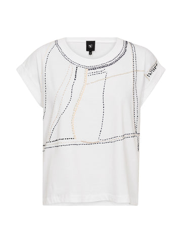 NÜ DACIA T-Shirt Tops und T-shirts 476 Navy Mix