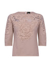 NÜ DAC Bluse gestrickt Blusen 608 Rose