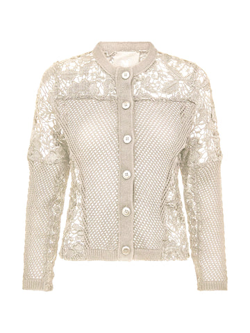 NÜ DAC Jacke gestrickt Jacken 112 Bone
