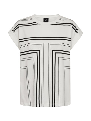 NÜ DAIMI T-Shirt Tops und T-shirts Weiss