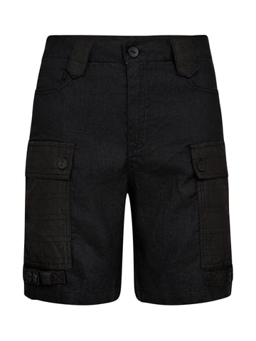 NÜ Dai Leinen shorts Shorts Schwarz