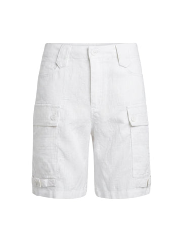 NÜ Dai Leinen shorts Shorts Weiss