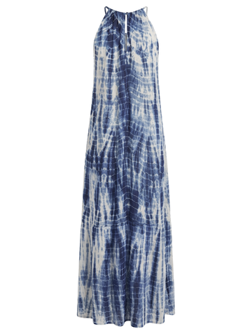 NÜ DANA Langes Abendkleid Kleider 476 Navy Mix