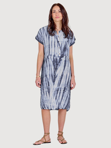 NÜ DANA Tunika Kleid Kleider 476 Navy Mix