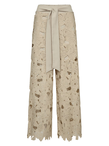 NÜ DECIA Spitzenhose Hosen 112 Bone