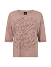 NÜ DELIN T-Shirt Tops und T-shirts 608 Rose
