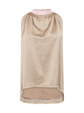 NÜ DIEM Top Halfter Tops und T-shirts 635 Pink mix