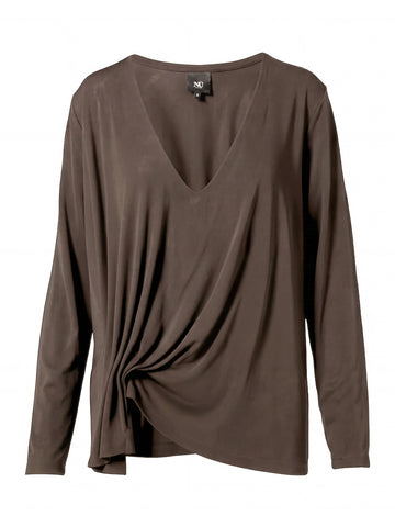 NÜ DITTE RONNIE Bluse Blusen 289 Brown