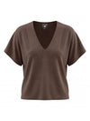 NÜ DITTE RONNIE top Tops und T-shirts 289 Brown