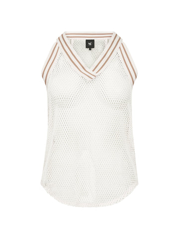 NÜ DOA Top Tops und T-shirts Weiss