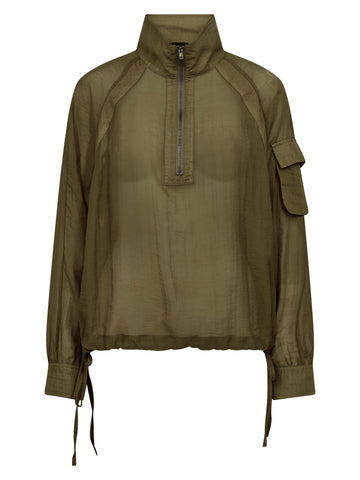 NÜ EDITH-Hemd Hemdblusen 346 Moss