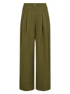 NÜ EDITH Hose mit hoher Taille Hosen 346 Moss