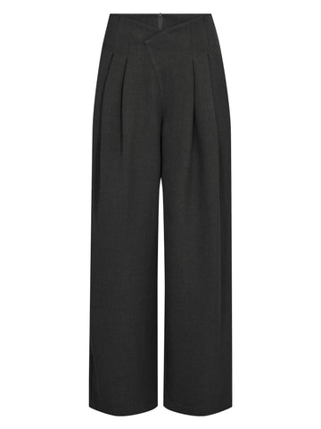 NÜ EDITH Hose mit hoher Taille Hosen Schwarz