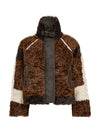 NÜ EILEEN Jacke Multi Oberbekleidung 201 Caramel Mix