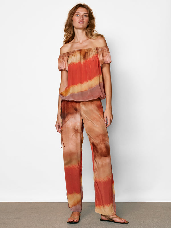 NÜ ELINA ZIW Hose Hosen 658 Terracotta Mix