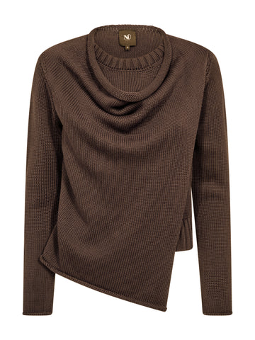 NÜ ELLA Strickbluse Strick 289 Brown