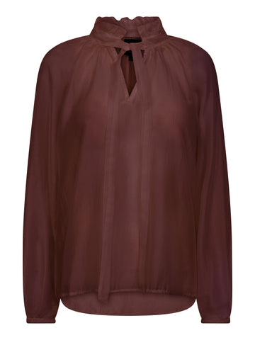 NÜ ELLY Hemd Hemdblusen 640 Burgundy
