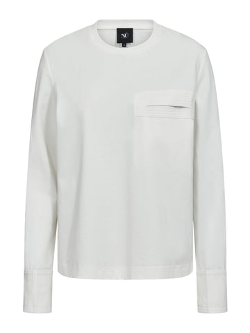 NÜ EMMA Langarmshirt Tops und T-shirts 110 Creme