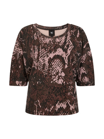 NÜ ENOLA T-Shirt Tops und T-shirts 608 Rose Snake