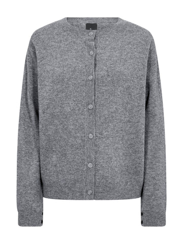 NÜ ERIKKA Strickjacke gestrickt Cardigans 901 Grey