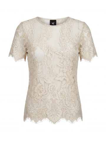 NÜ ESSIE Top Blusen 112 Bone