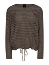 NÜ EVALINA Strickbluse Blusen 289 Brown