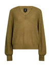 NÜ "EVANGELINE Bluse Strick" Strick 346 Moss