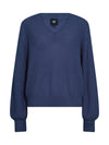 NÜ "EVANGELINE Bluse Strick" Strick 476 Navy