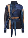 NÜ EVER Hemd Hemdblusen 476 Navy Mix