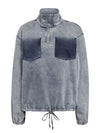 NÜ EVIE Bluse Blusen 486 Denim
