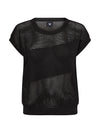 NÜ FENJA top knit Blusen Schwarz
