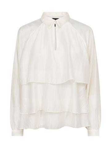 NÜ FINLEY shirt Hemdblusen 110 Creme