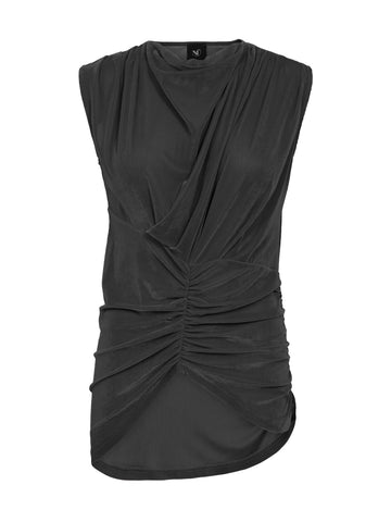 NÜ FLORRIE top Tops und T-shirts Schwarz
